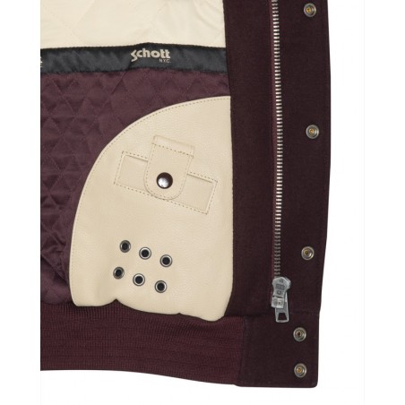LC8705COLLAR-BORDEAUX-BEIGE