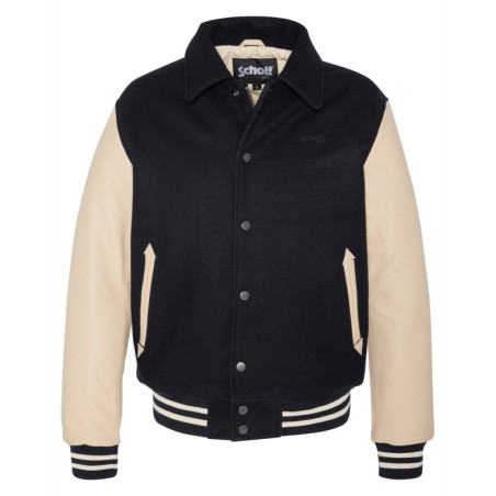 LC8705COLLAR-NAVY/BEIGE