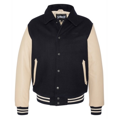 LC8705COLLAR-NAVY/BEIGE